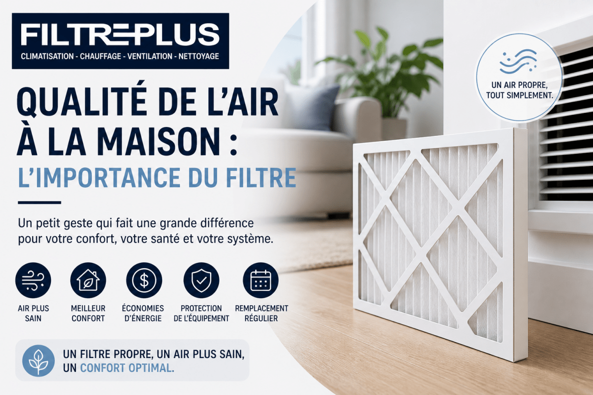 Qualité de l’air intérieur | Importance du filtre à air